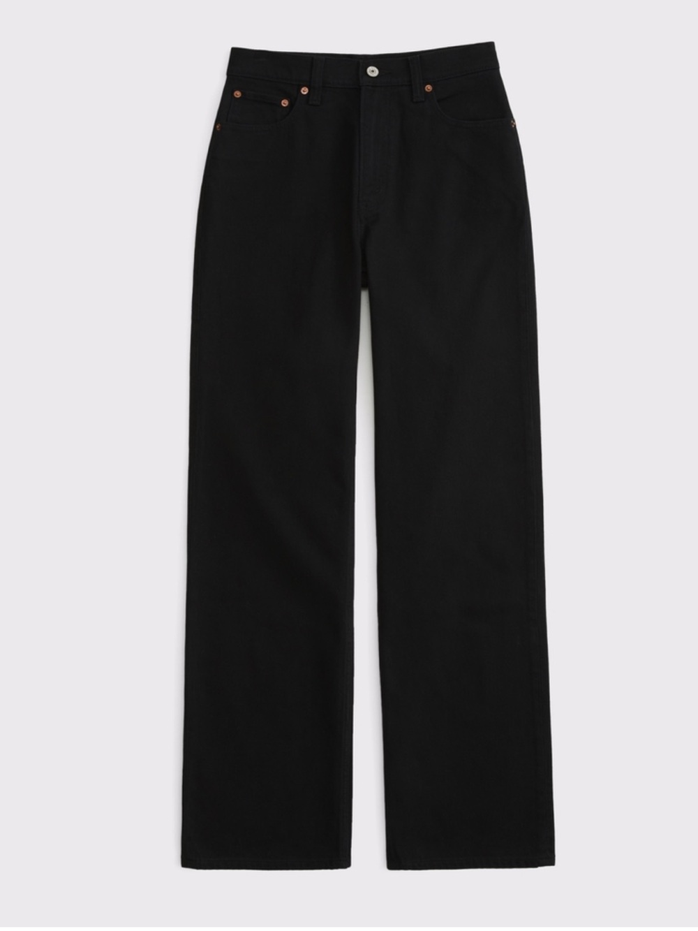 Curve Love Short High Rise 90s Relaxed Jeans No Fade Black